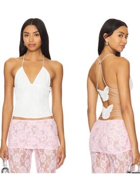 I. AM. GIA Ellery Top in White